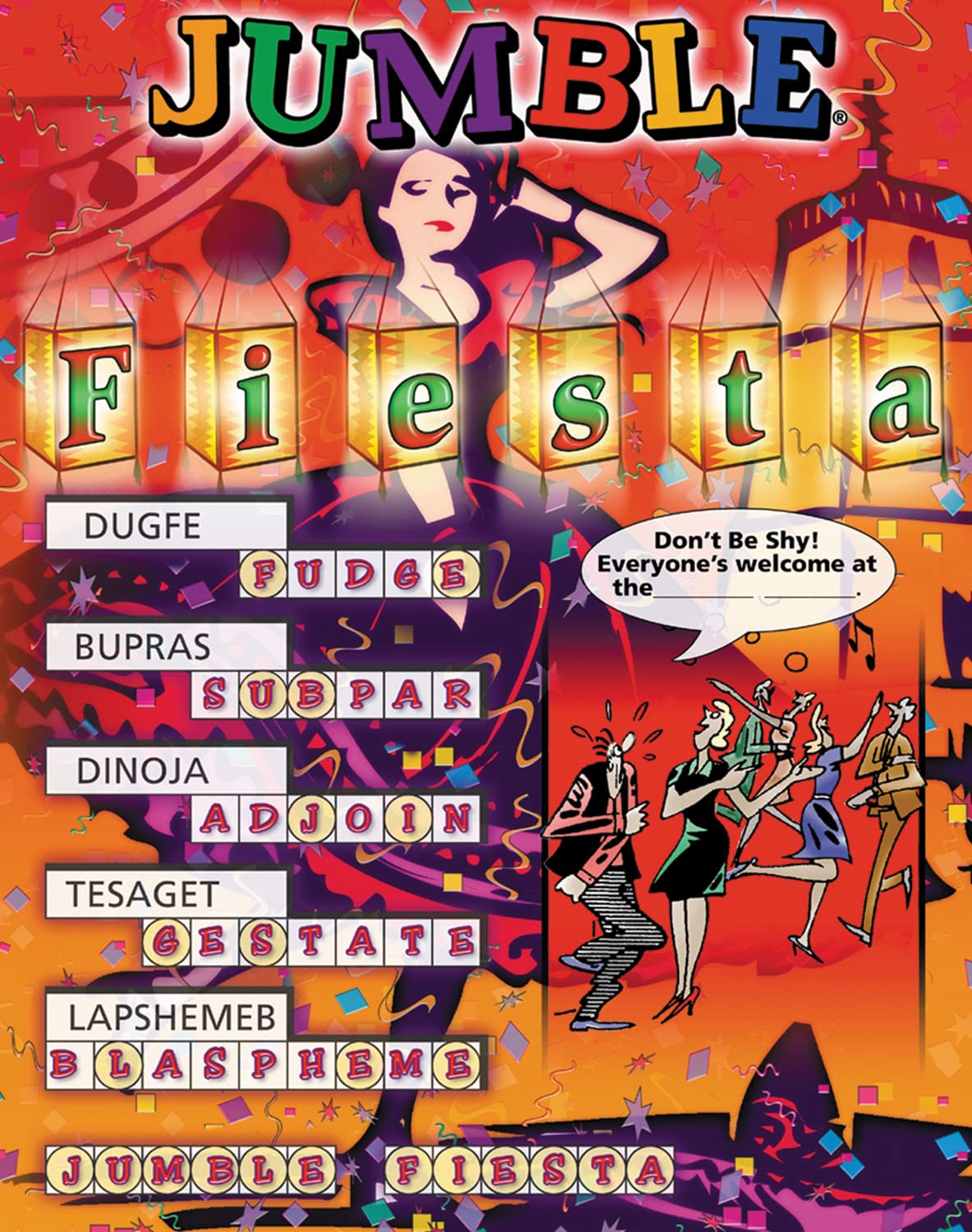 Jumble Fiesta (Jumbles),New