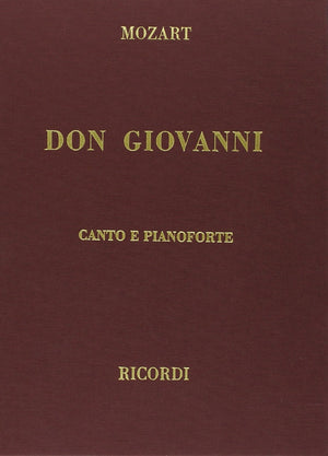 Don Giovanni, Clothbound, Italian only: Vocal Score,New