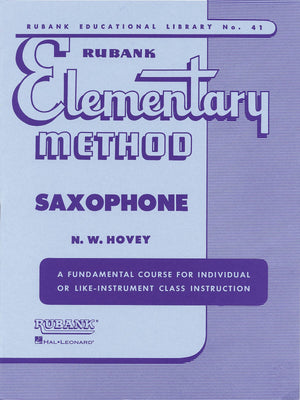 Rubank Elementary Method  Saxophone (Rubank Educational Library)  Sheet Music Saxophone Book for Beginners  Rubank Method Boo,Used