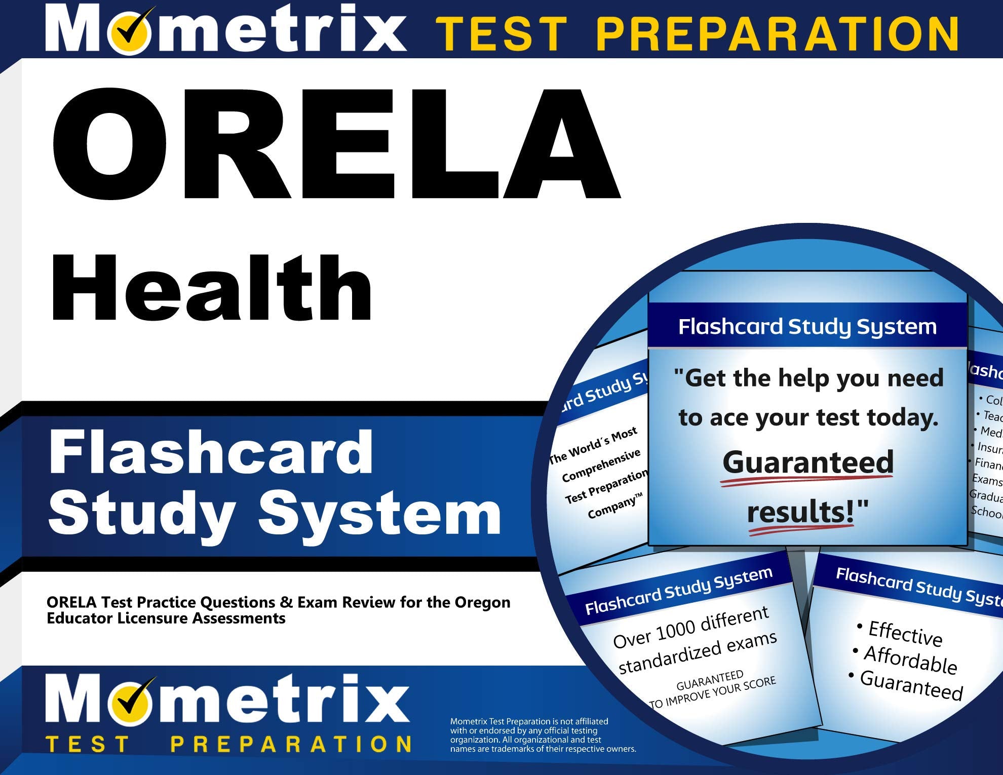 Orela Health Flashcard Study System: Orela Test Practice Questions & Exam Review For The Oregon Educator Licensure Assessments (,Used