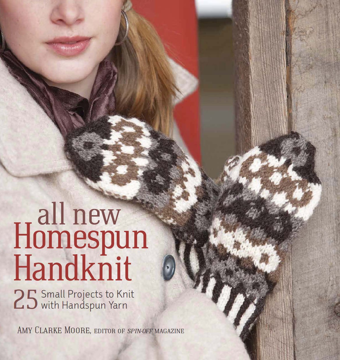 All New Homespun Handknit: 25 Small Projects to Knit with Handspun Yarn,Used