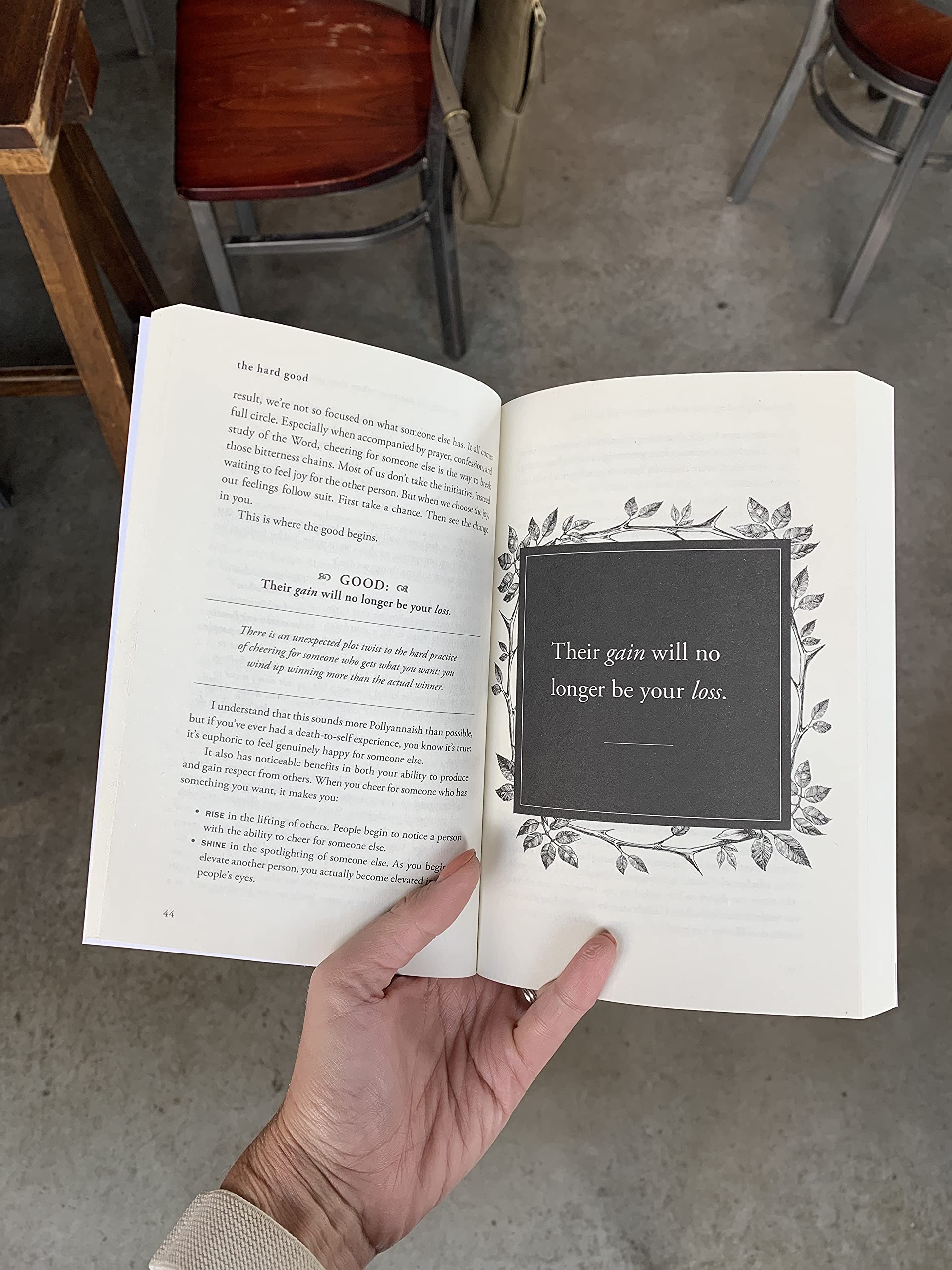 The Hard Good: Showing Up for God to Work in You When You Want to Shut Down,Used