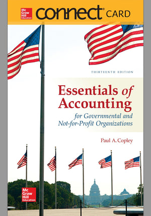 Connect Access Card for Essentials of Accounting for Govenmental and NotforProfit Organizations,New
