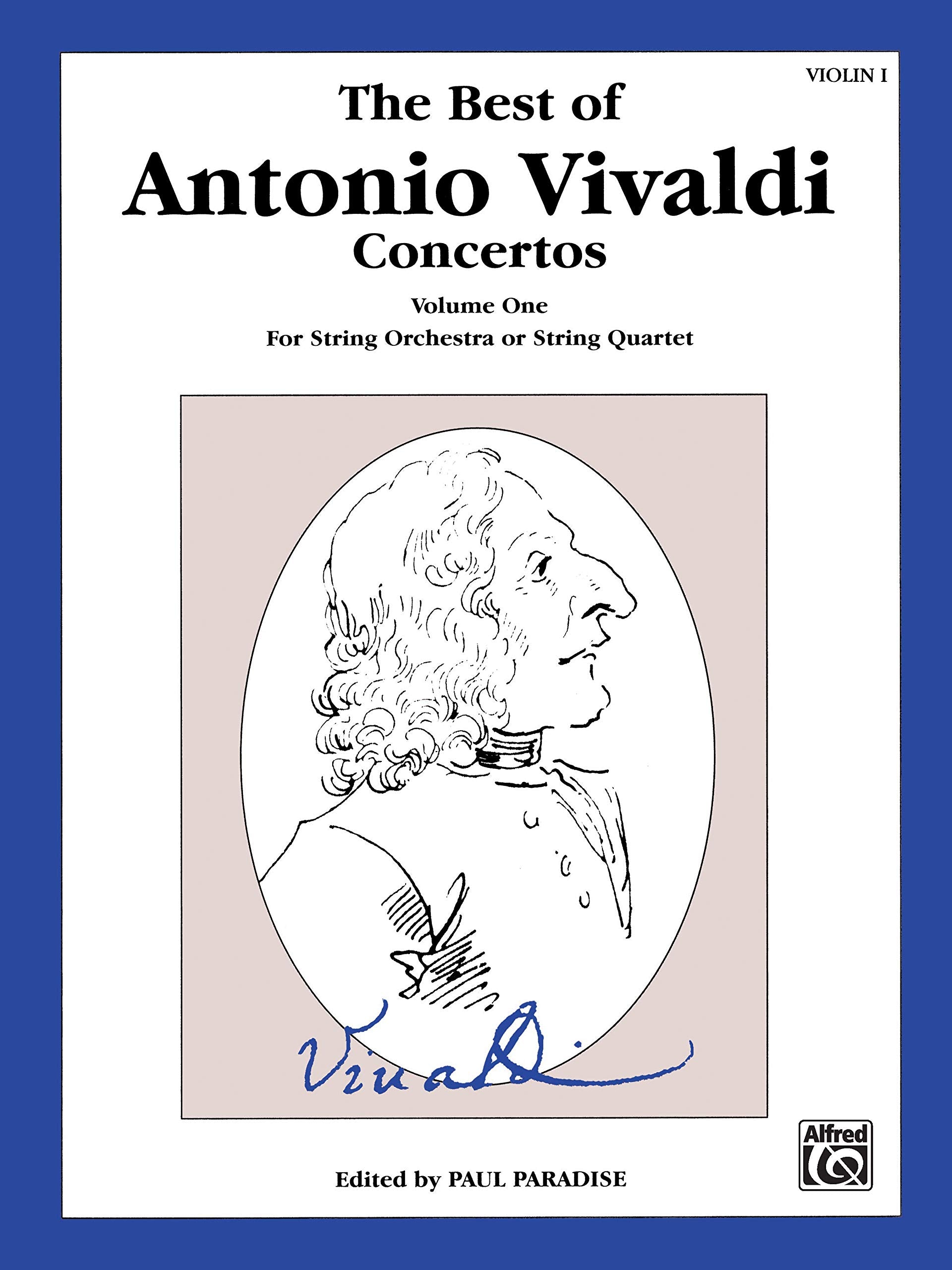 The Best of Antonio Vivaldi Concertos (For String Orchestra or String Quartet), Vol 1: 1st Violin (The Best of..., Vol 1),Used