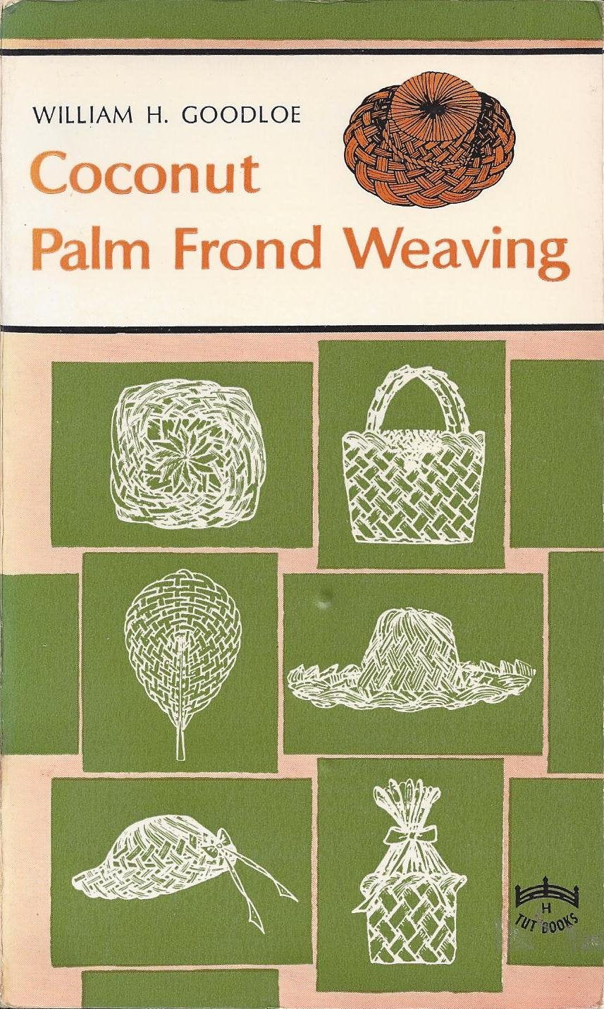 Coconut Palm Frond Weaving,Used