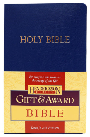 Kjv Gift & Award Bible:Blue