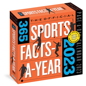 Official 365 Sports Factsayear Pageaday Calendar 2023: Trivia, Recordbreaking Feats, Come From Behind Wins & Quotes
