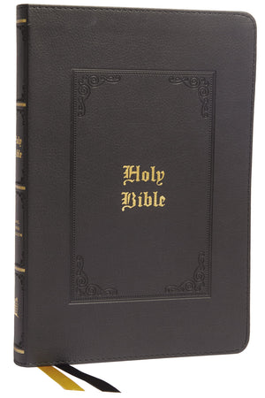 Kjv Holy Bible: Large Print Thinline, Black Leathersoft, Red Letter, Comfort Print: King James Version (Vintage)