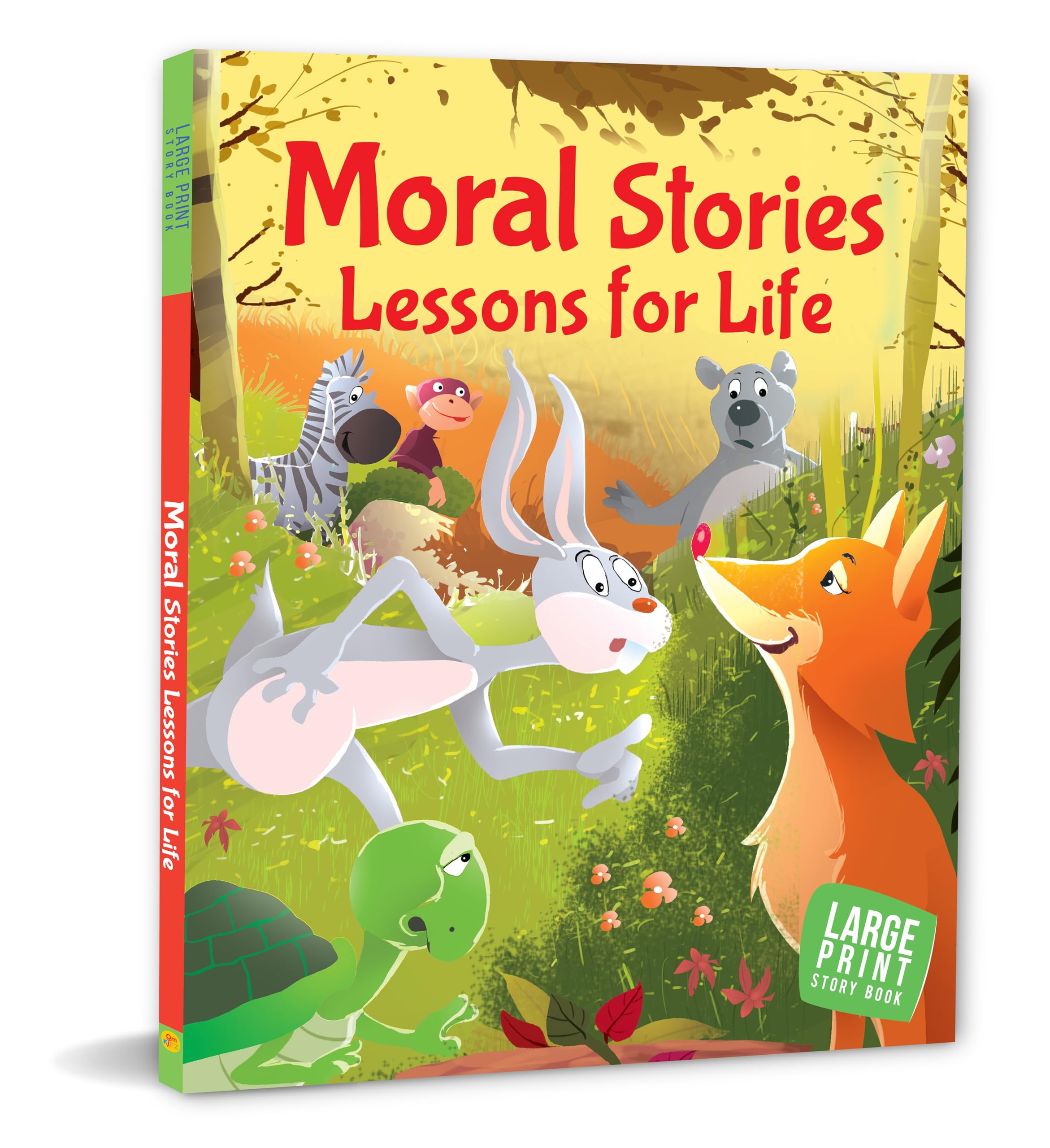 Moral Stories For Children: Inspiring Tales For Kids | Stories Of Honesty, Kindness & Respect | Teach Good Habits, Life Lessons & Positive Values | Simple Stories With Big Lessons | Ideal For Bedtime Reading - Large Print
