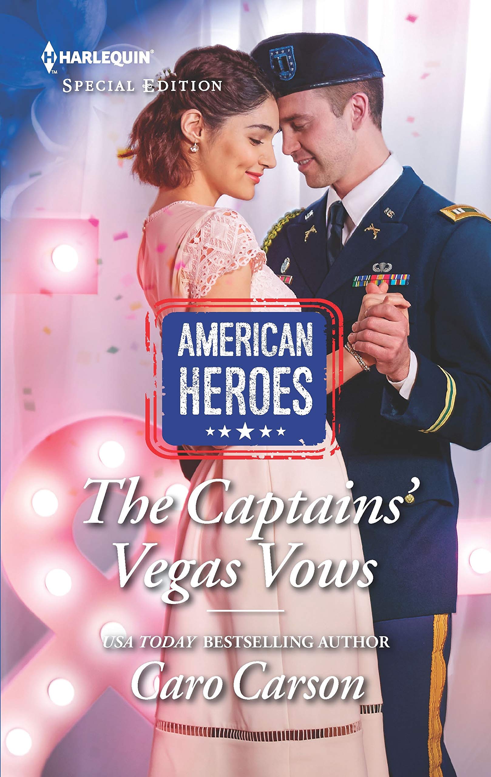The Captains' Vegas Vows (American Heroes, 42),Used