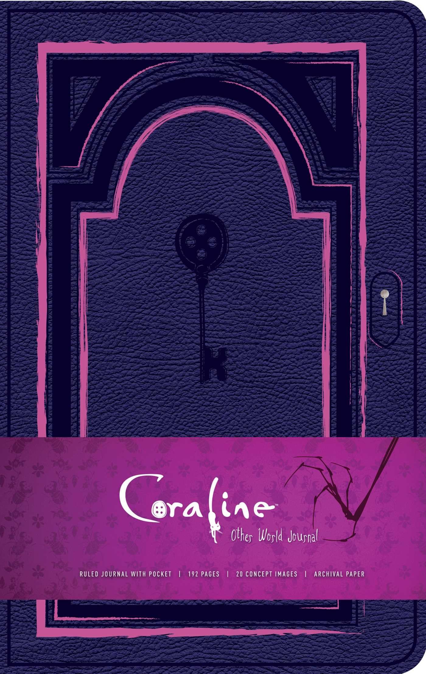 Coraline Hardcover Ruled Journal,Used