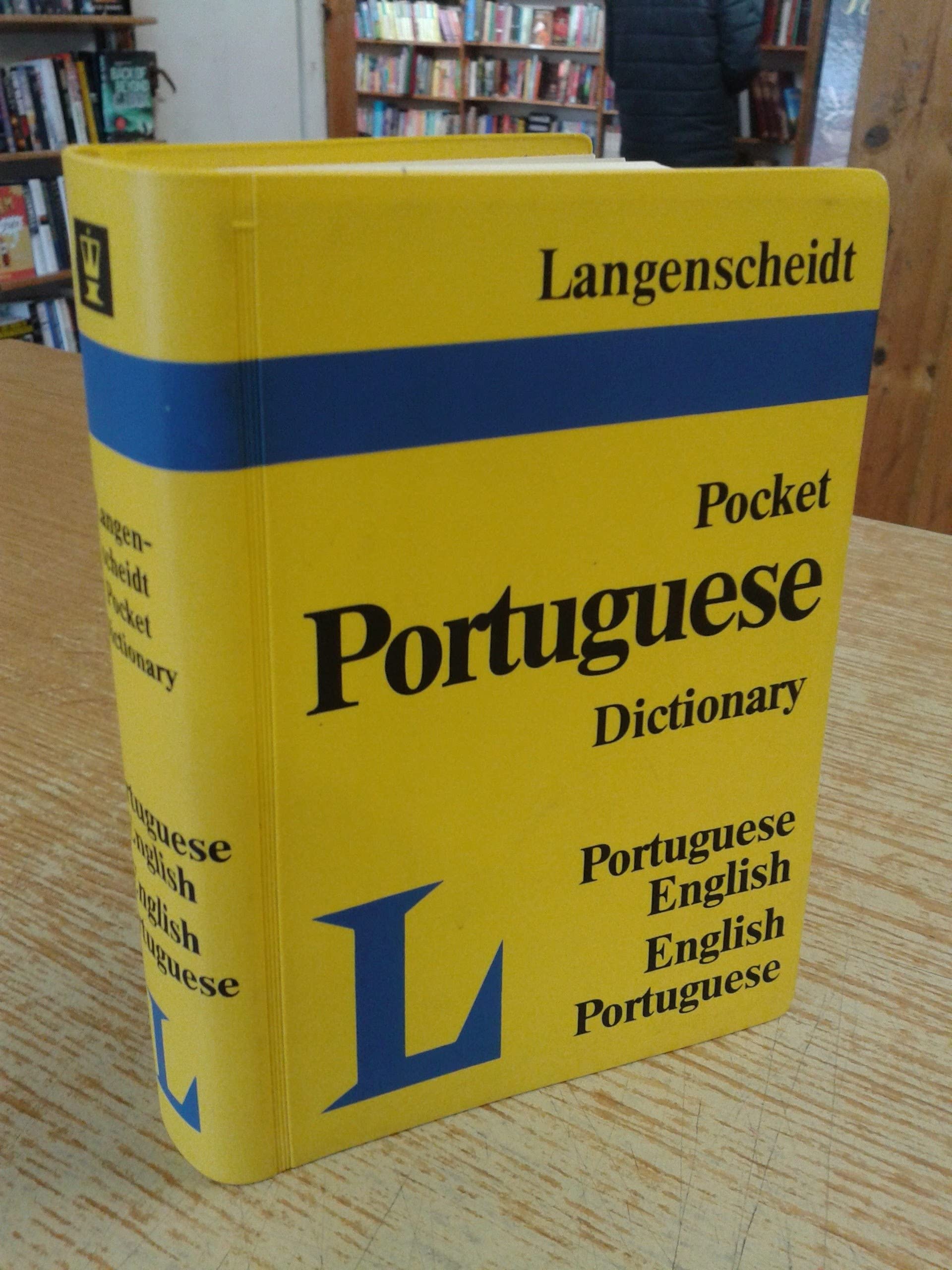 Langenscheidt's Pocket Dictionary Portugese (Portuguese Edition),Used
