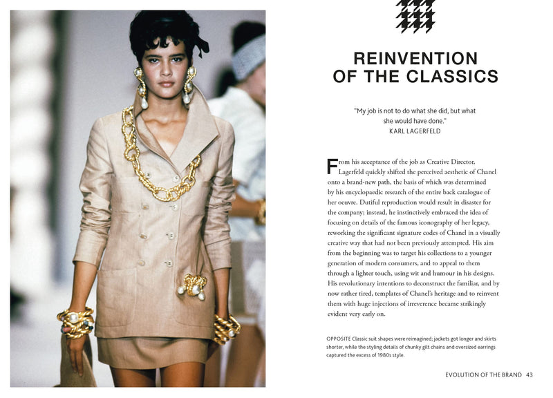 The Little Book of Chanel by Lagerfeld: The Story of the Iconic Fashion Designer (Little Books of Fashion, 15),Used