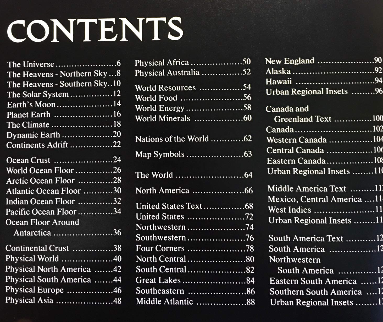 National Geographic Atlas Of The World.,New