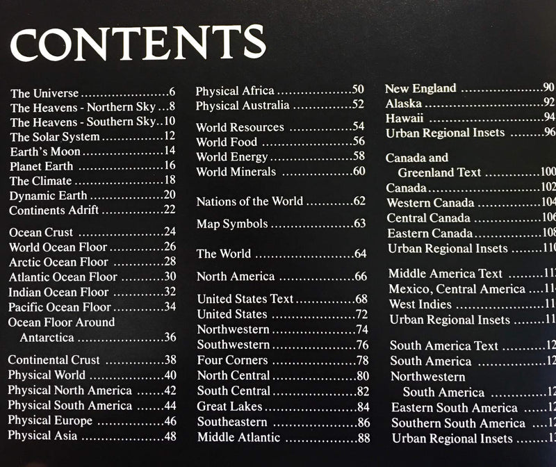 National Geographic Atlas Of The World.,New