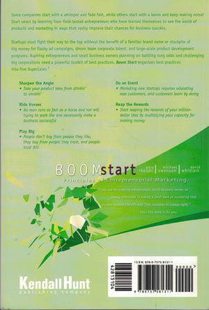 Boom Start: Principles Of Entrepreneurial Marketing,New