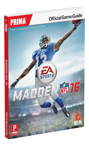 Madden NFL 16 Official Strategy Guide (Prima Official Game Guide),Used