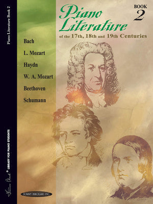 Piano Literature of the 17th, 18th and 19th Centuries, Book 2 (Frances Clark Library for Piano Students),Used