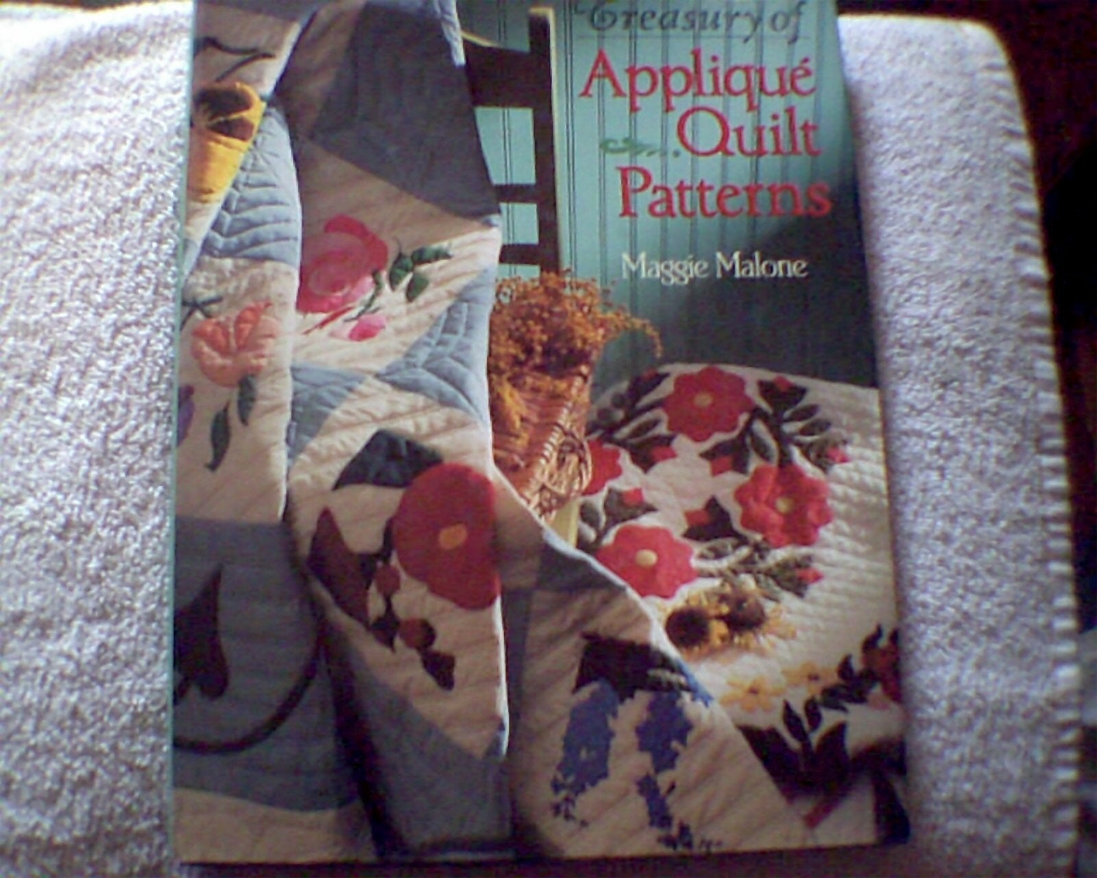 Treasury Of Applique Quilt Patterns,Used