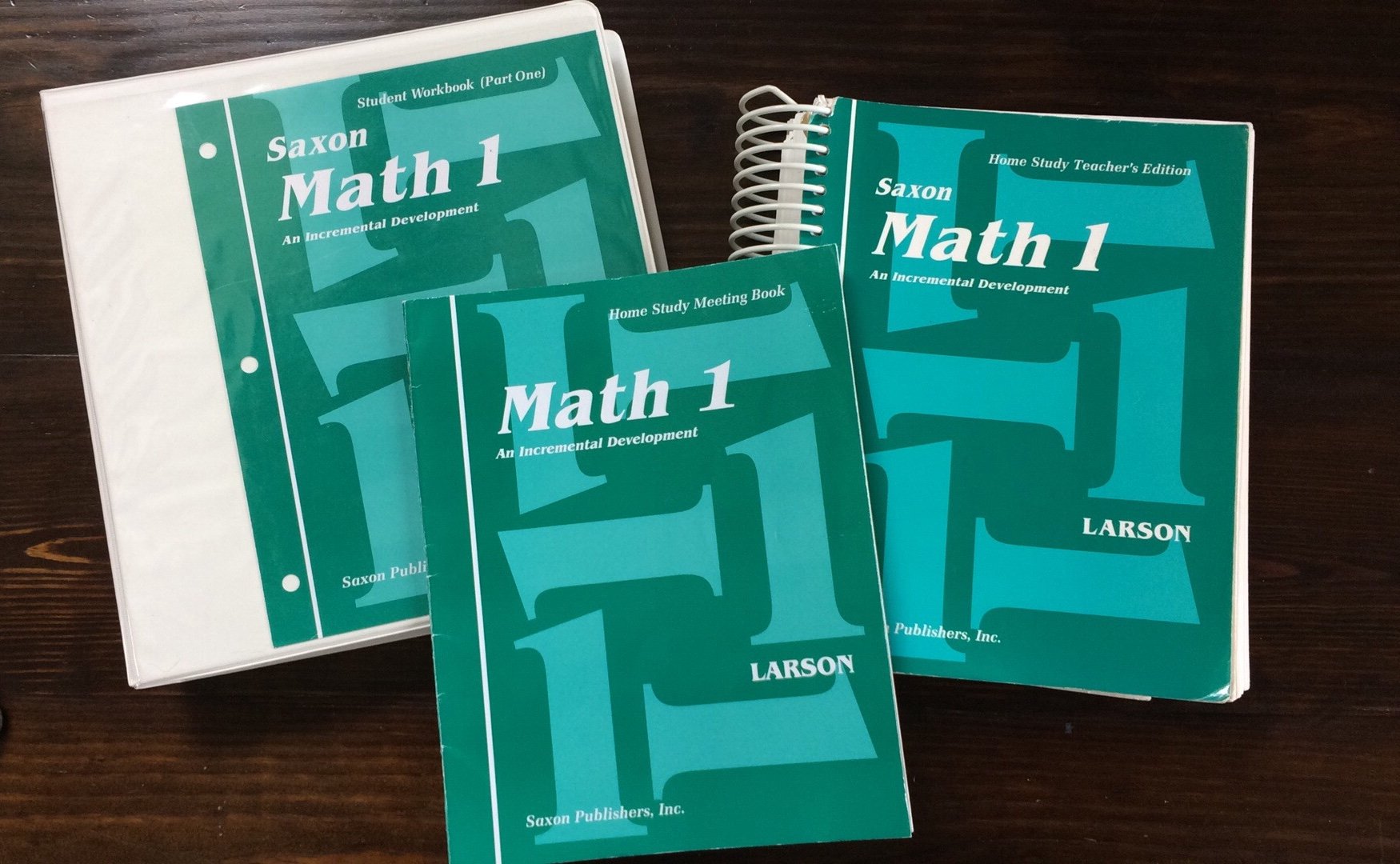 Complete Kit 1994: 1st Edition (Saxon Math 1 Homeschool),New