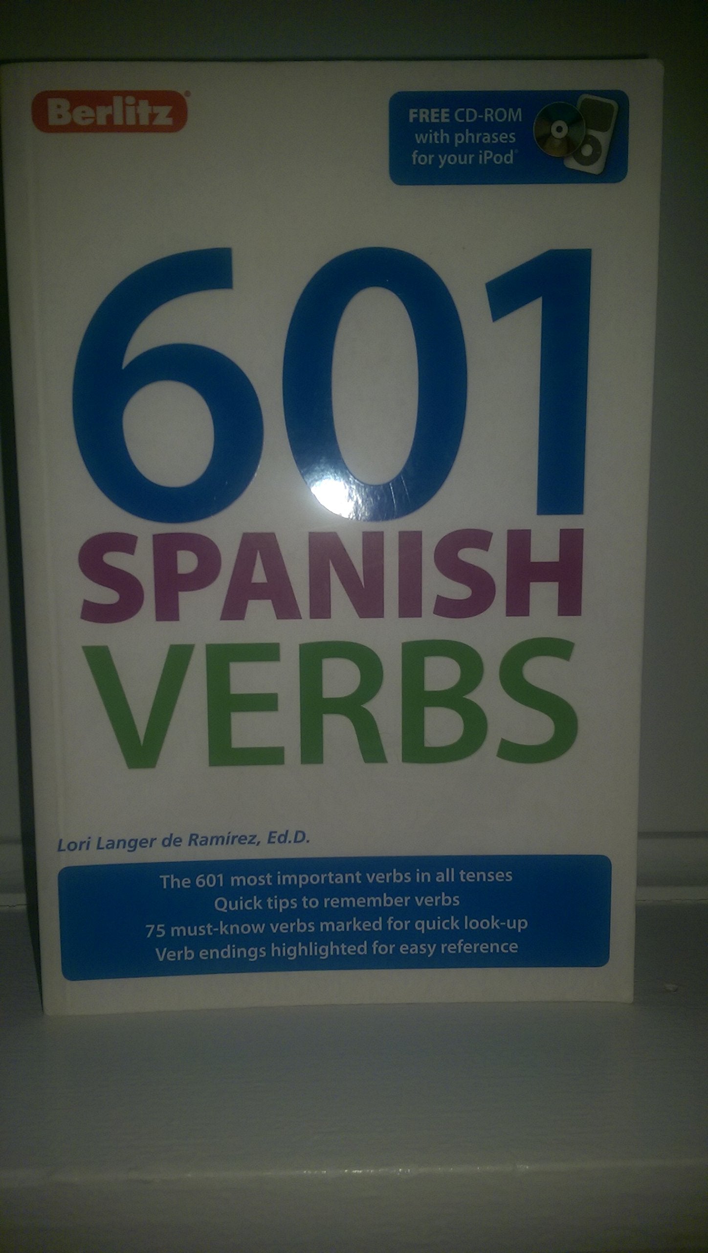 601 Spanish Verbs (601 Verbs),New