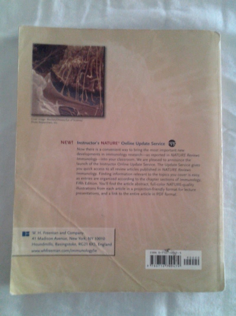 Immunology, Fifth Edition,Used