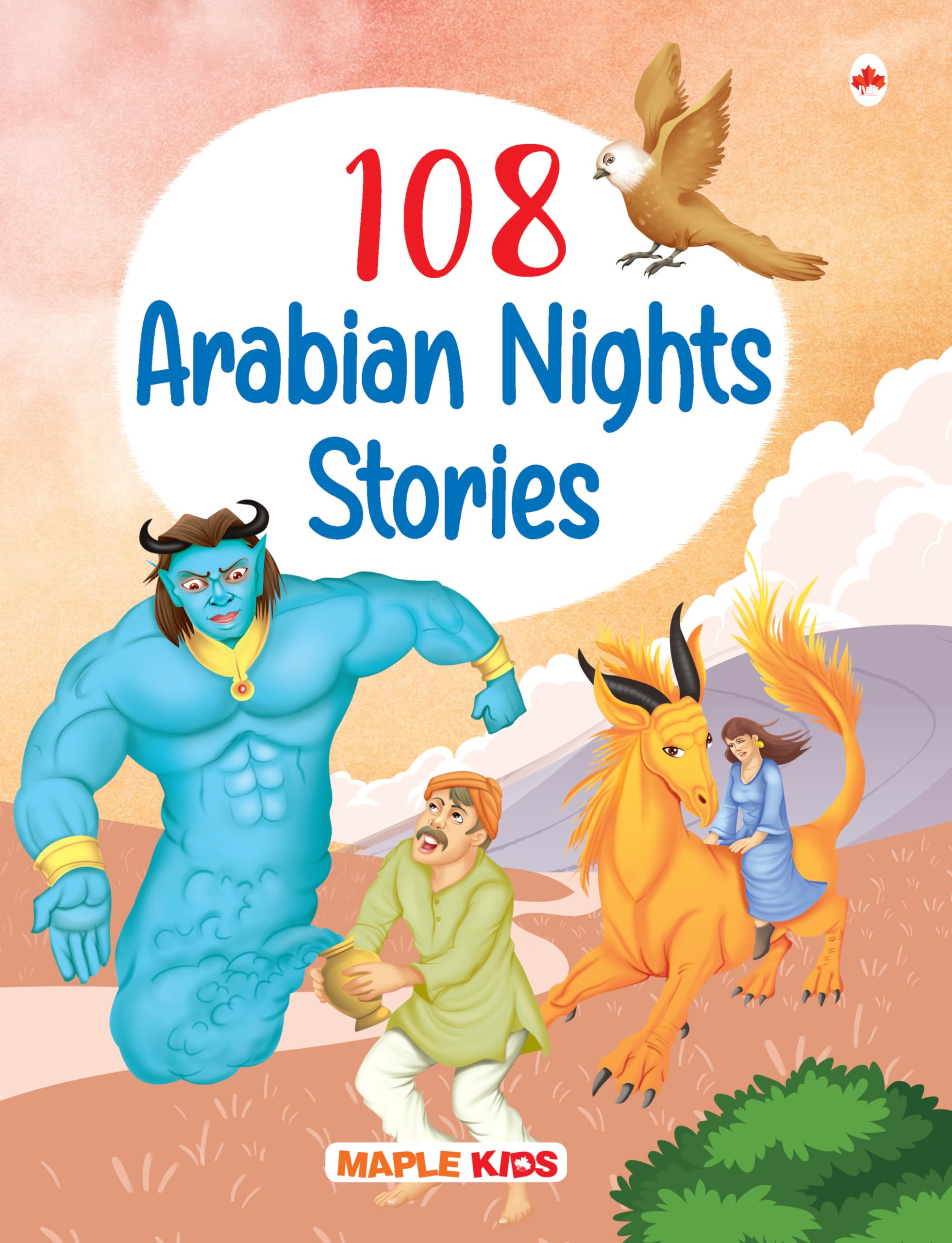 Story Book For Kids - 108 Arabian Nights Stories (Illustrated) - Moral Stories - Bedtime Stories - 3 Years To 10 Years Old Kids - English Short ... And The Forty Thieves - Sindbad The Sailor