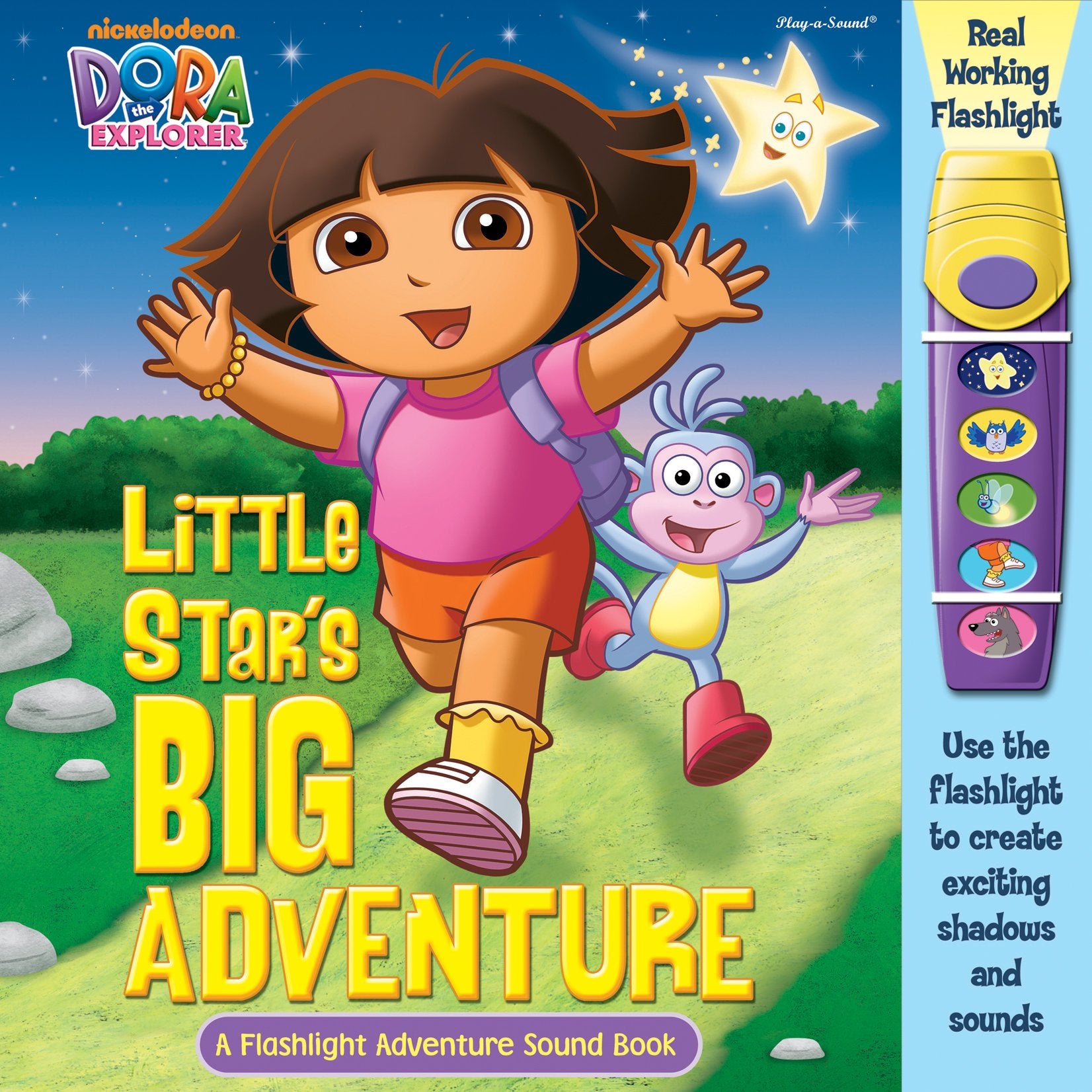 Nickelodeon Dora the Explorer: Little Stars Big Adventure: Flashlight Adventure Sound Book (Dora the Explorer (Publications Inte,Used