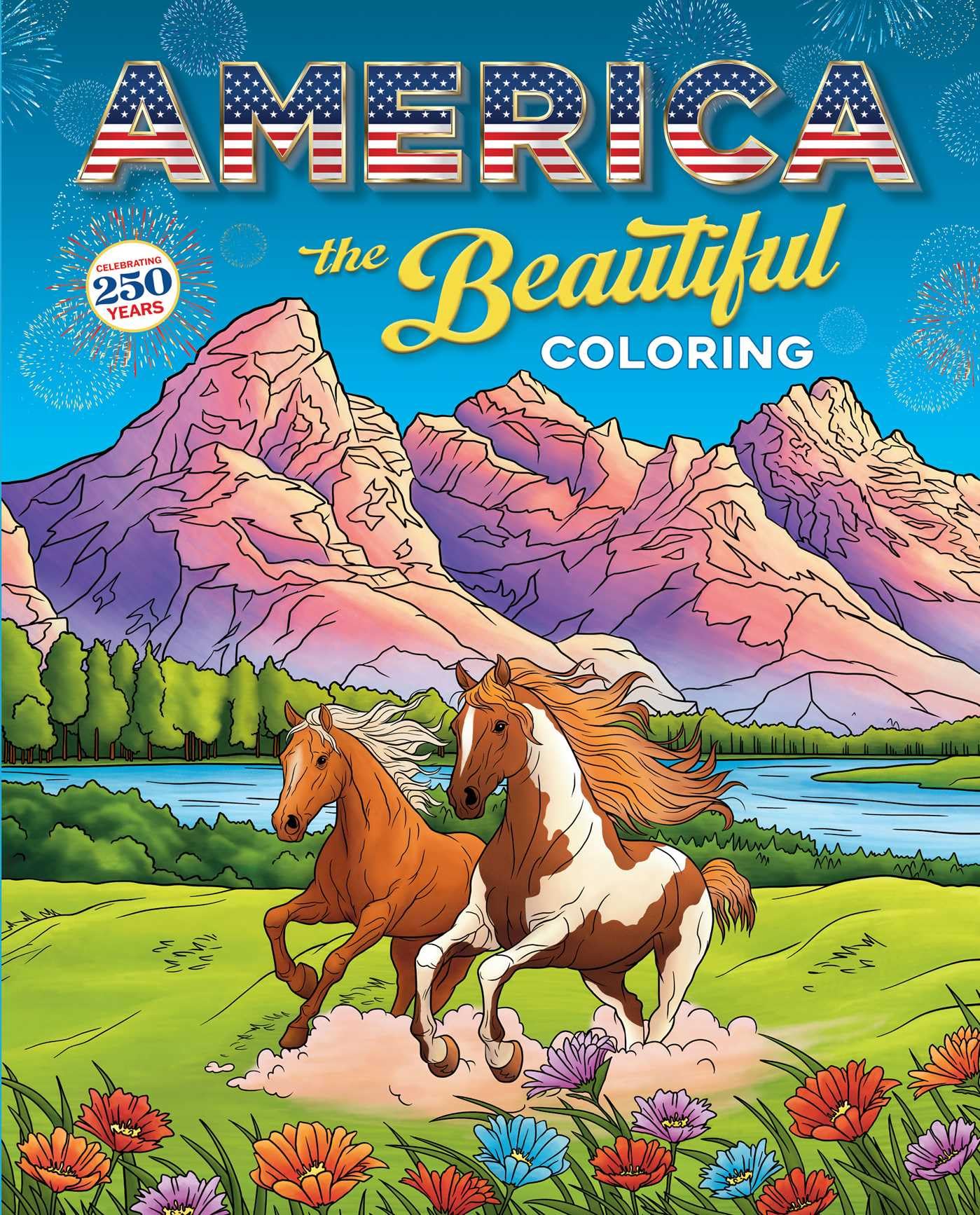 America The Beautiful Coloring