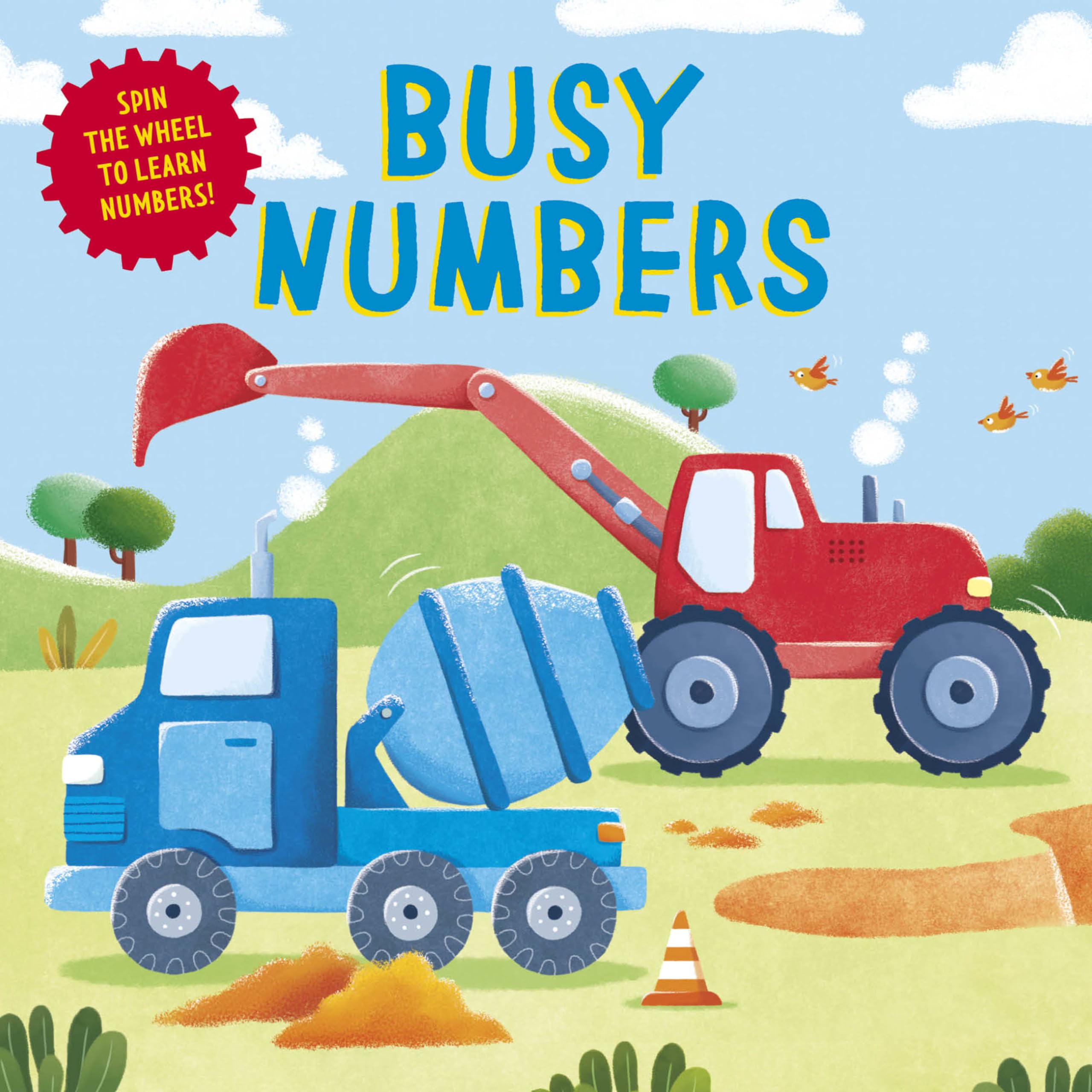Busy Numbers: Spin The Wheel To Learn Numbers! (Clever Wheels)-used