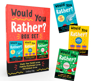 Would You Rather? Box Set: 3 Book Bundle For Ages 812 (Perfect Christmas Gift And Stocking Stuffer For Kids),Used