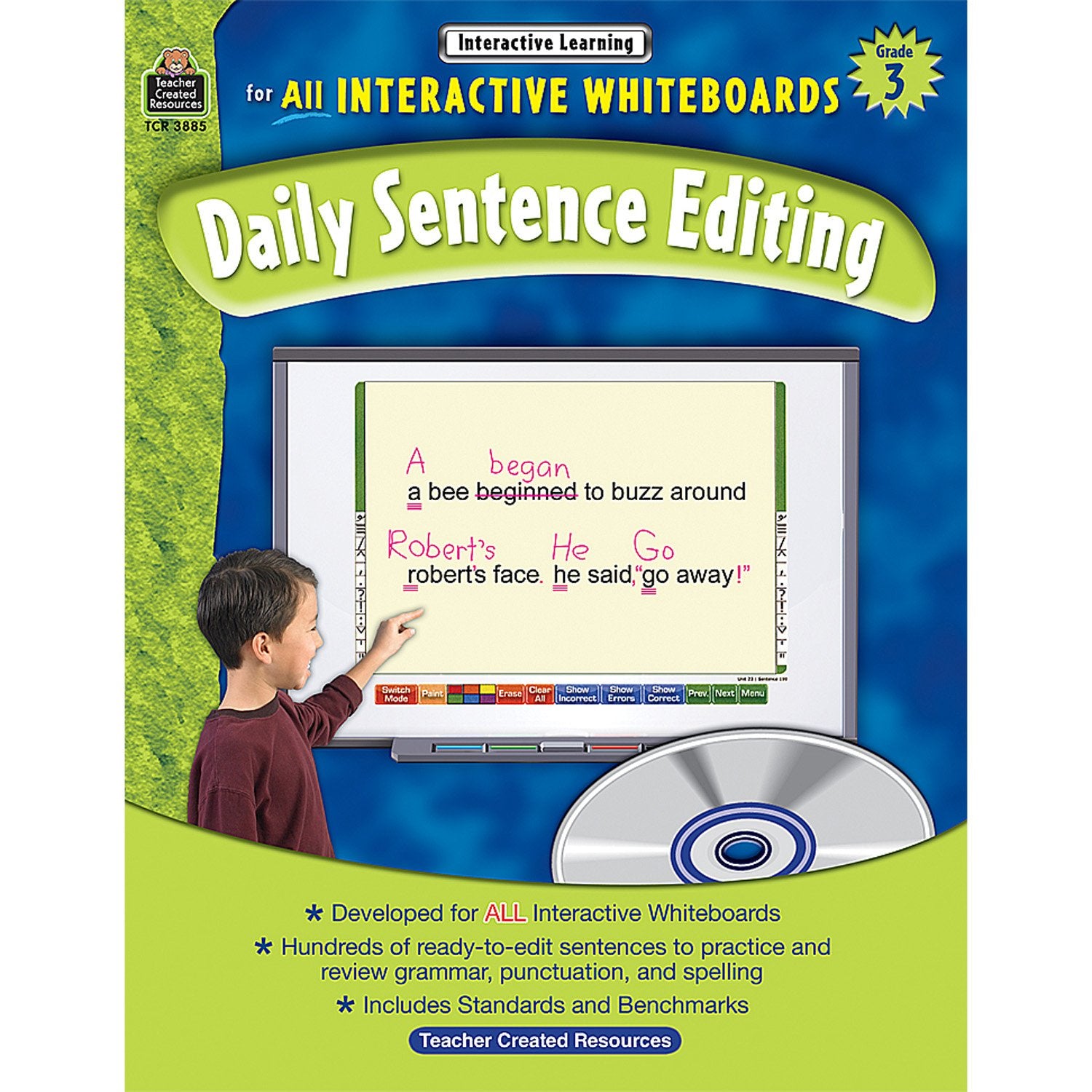 Interactive Learning: Daily Sentence Editing Grade 3,Used
