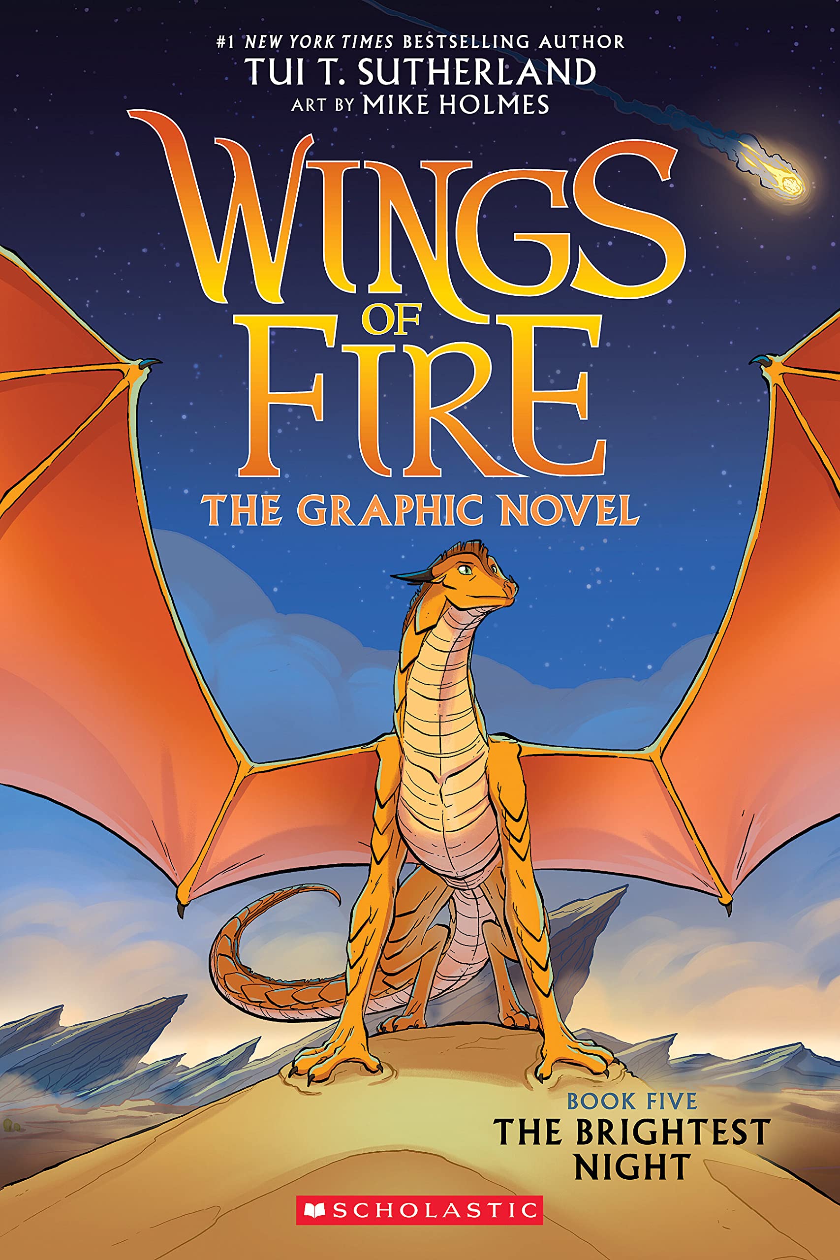 Wings Of Fire: The Brightest Night: A Graphic Novel (Wings Of Fire Graphic Novel #5) (Wings Of Fire Graphix)