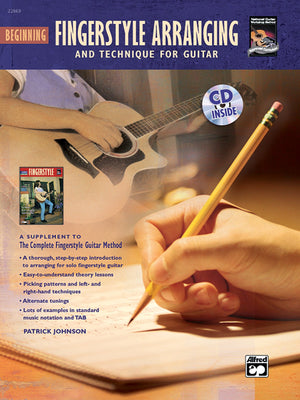 Beginning Fingerstyle Arranging & Technique for Guitar (Book & CD),Used