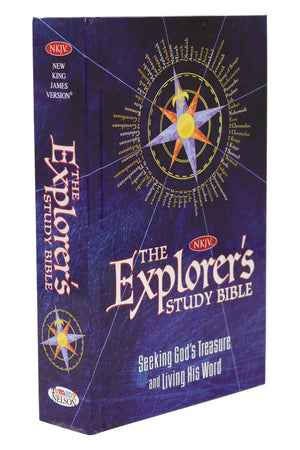 The NKJV, Explorer's Study Bible, Hardcover: Seeking God's Treasure and Living His Word,New