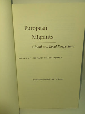 European Migrants: Global and Local Perspectives,Used
