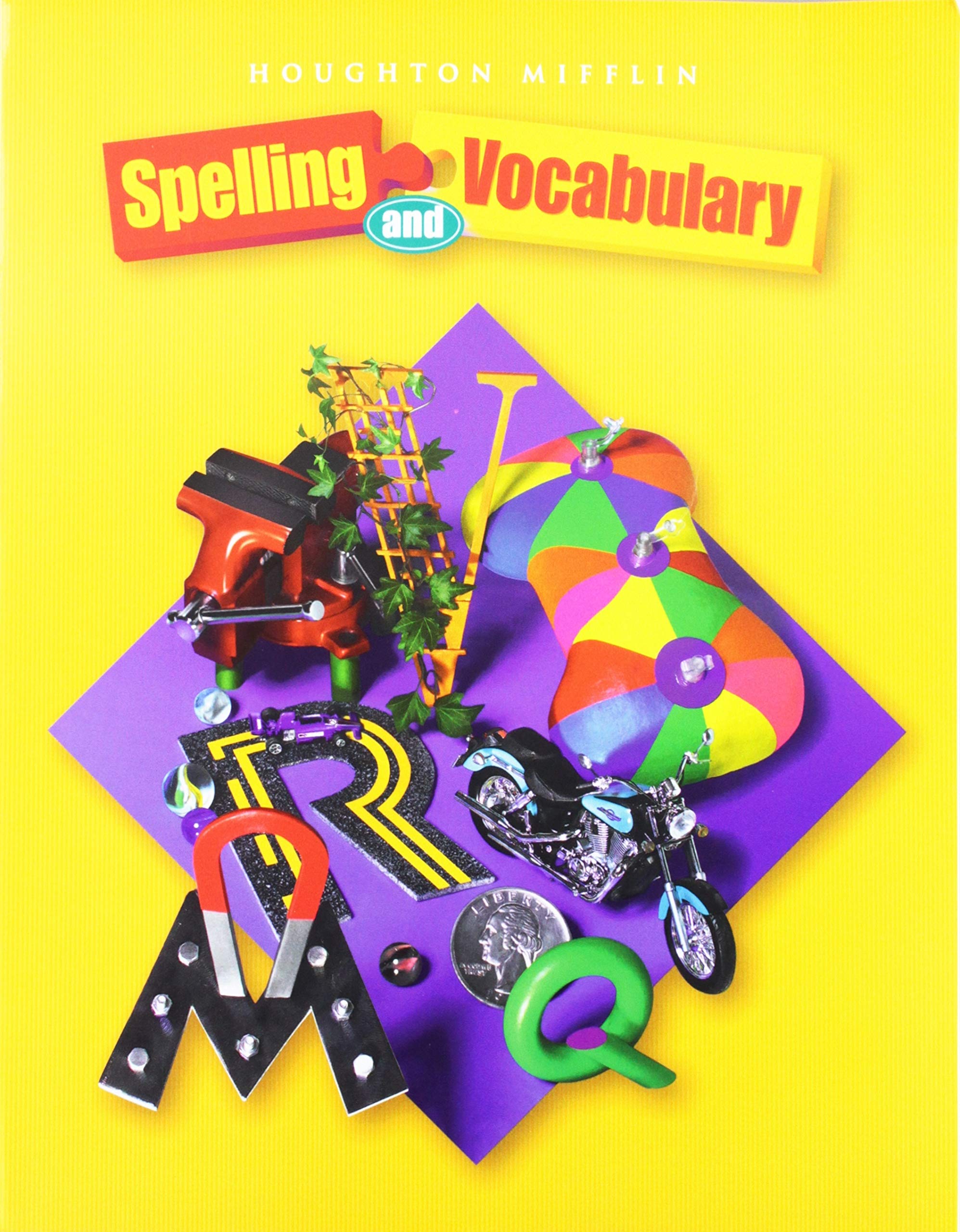 Houghton Mifflin Spelling and Vocabulary: Student Book (consumable) Grade 5 2004,Used