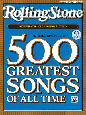 Selections from Rolling Stone Magazine's 500 Greatest Songs of All Time (Instrumental Solos for Strings), Vol 2: Violin, Book & ,Used