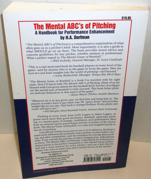 The Mental ABC's of Pitching: A Handbook for Performance Enhancement,Used