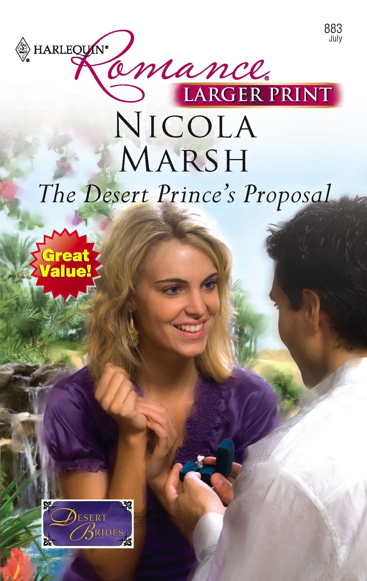 The Desert Prince's Proposal,Used