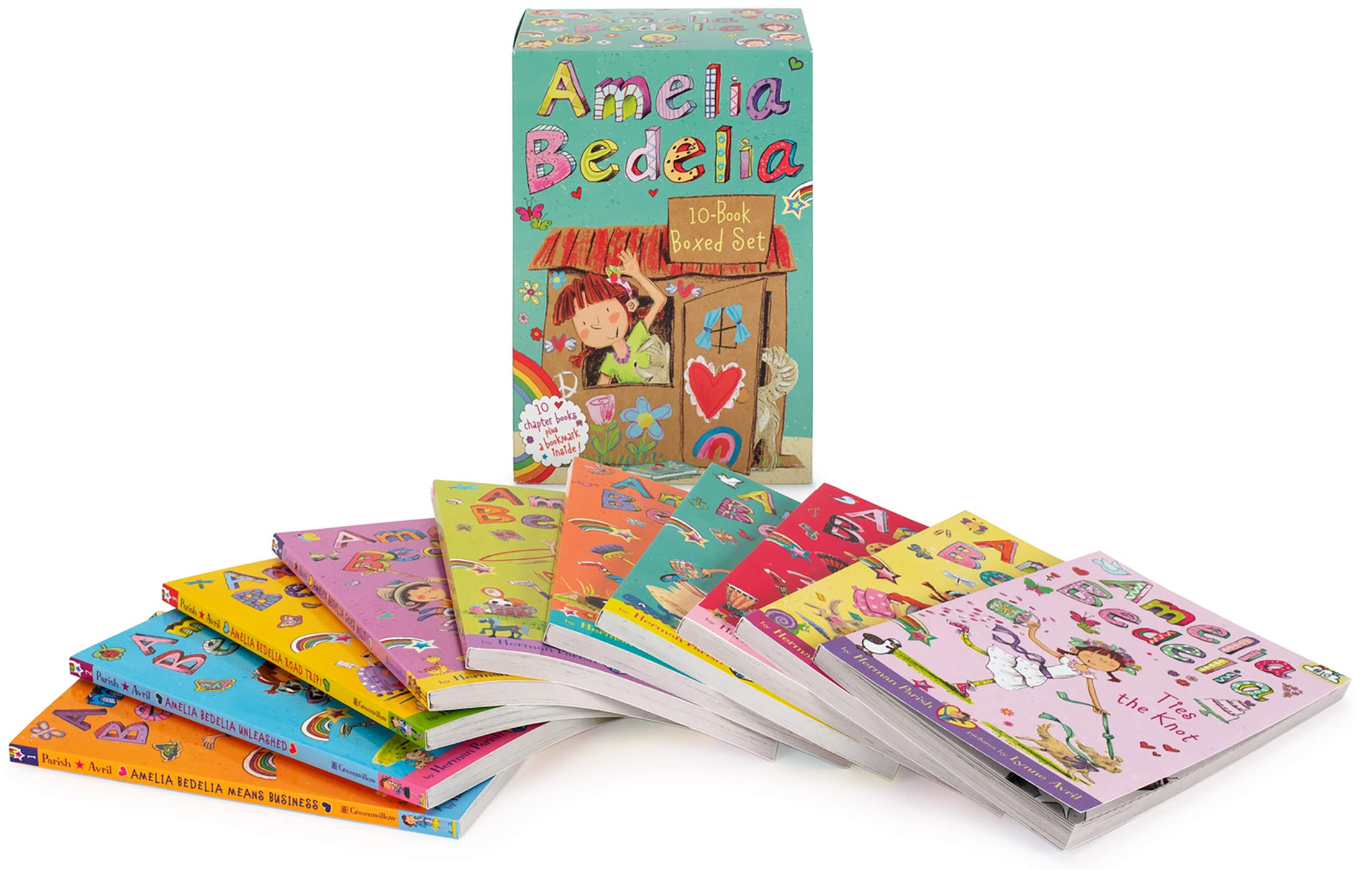 Amelia Bedelia Chapter Book 10Book Box Set,New