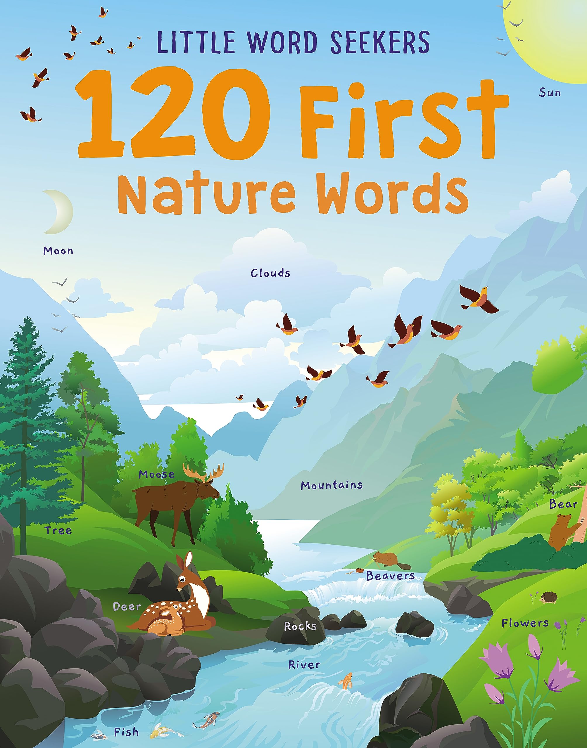 120 First Nature Words (Little Word Seekers, 4),New
