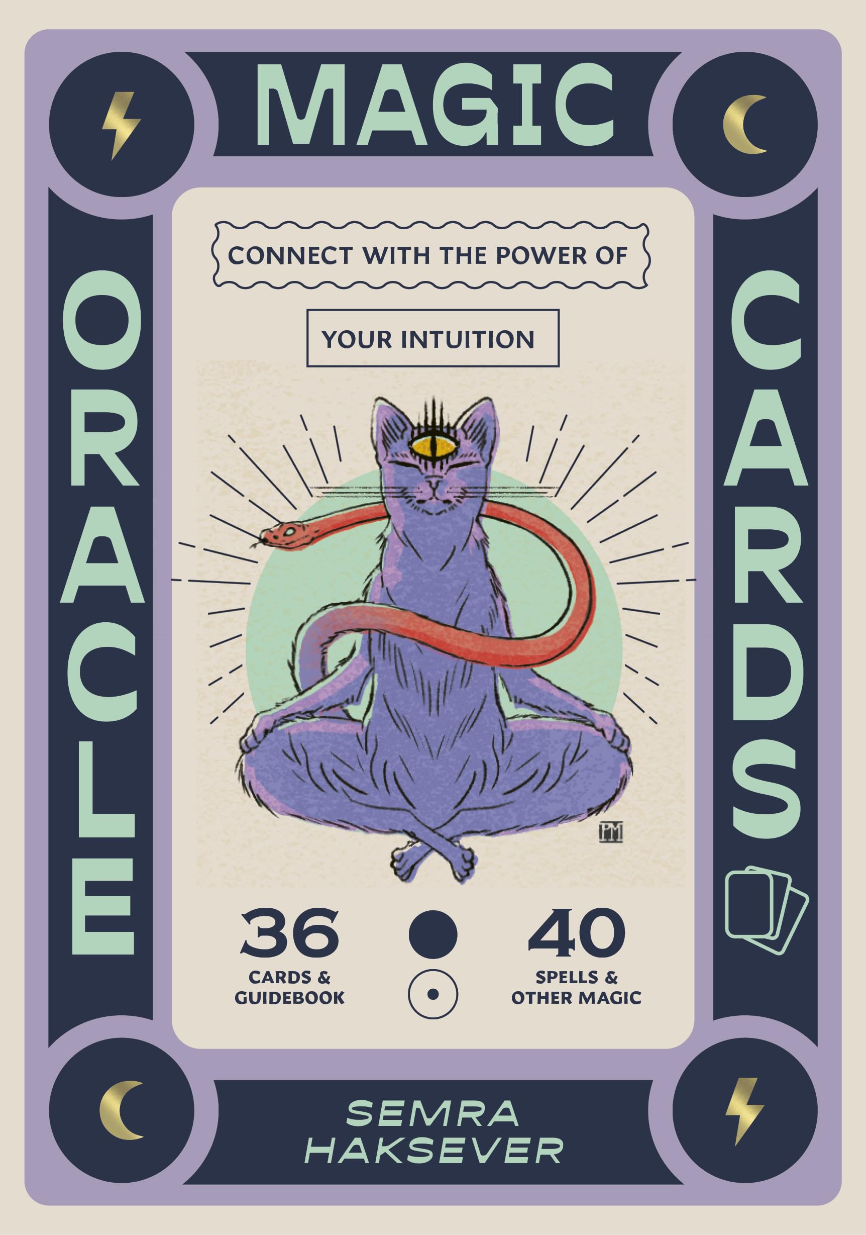 Magic Oracle Cards: 36Card Oracle Deck and Guidebook: Connect with the power of your intuition