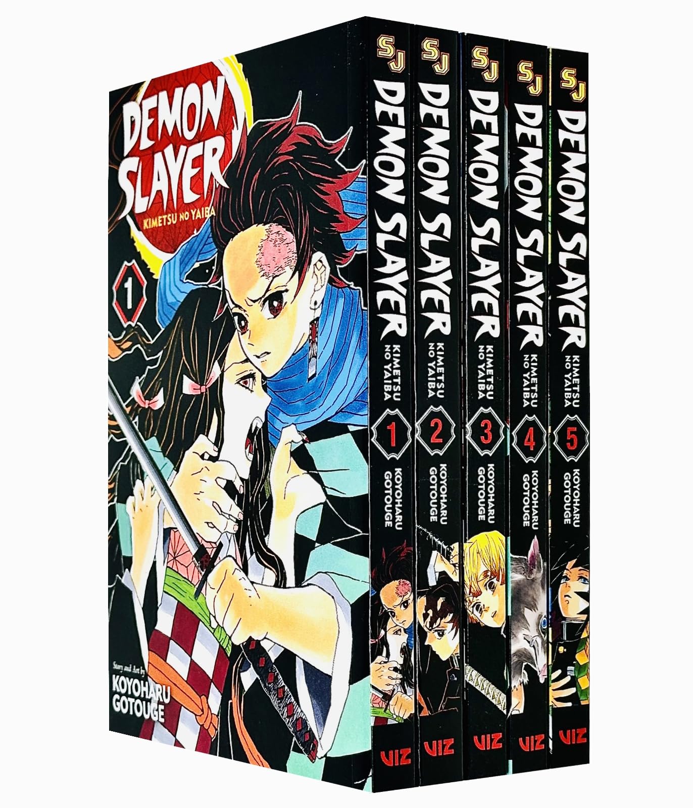 Demon Slayer: Kimetsu No Yaiba Vol15 Books Collection Set