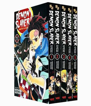 Demon Slayer: Kimetsu No Yaiba Vol15 Books Collection Set