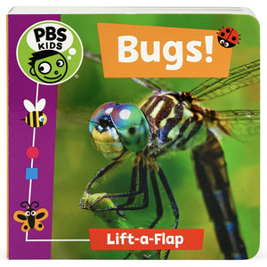 Bugs and Insects! A PBS Kids LiftaFlap Board Book for Babies and Toddlers, Ages 14 (Pbs Kids Chunky Liftaflap Board Book)
