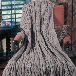 Big Book of Quick Knit Afghans24 Quick & Easy SolidColor Wraps,Used