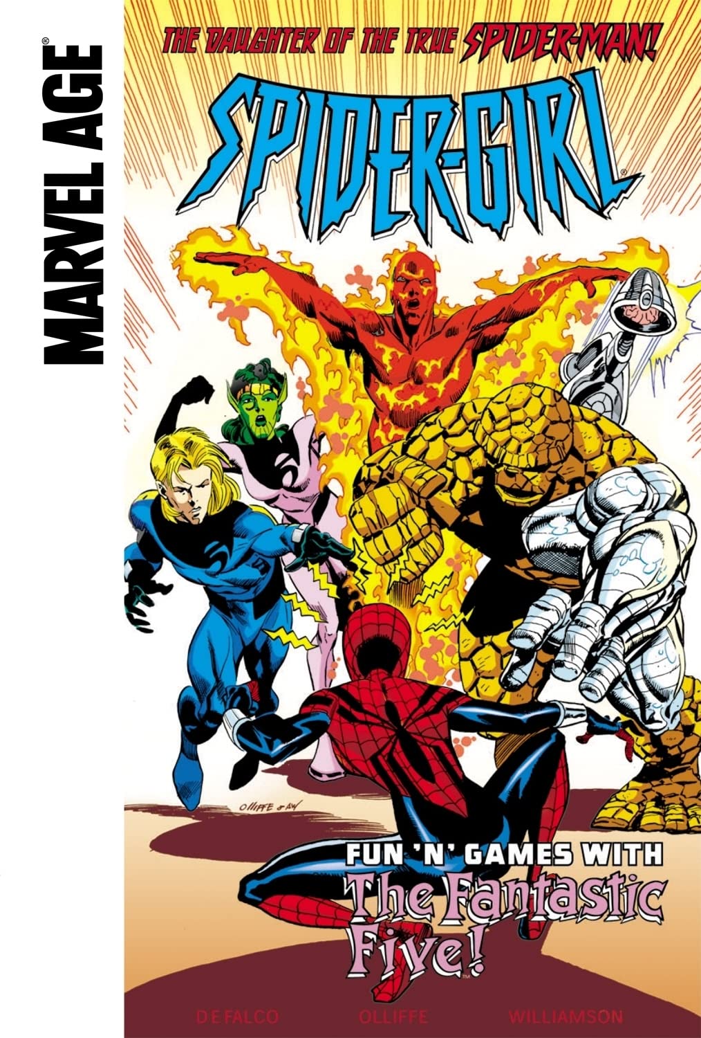 Fun 'n' Games With the Fantastic Five! (Spidergirl),Used