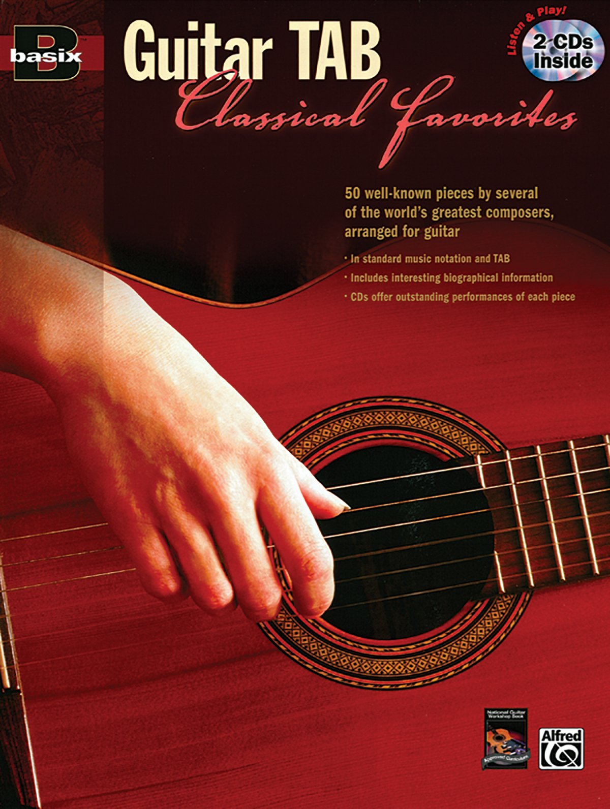 Basix Guitar TAB Classical Favorites: Book & 2 CDs (Basix(R) Series),Used