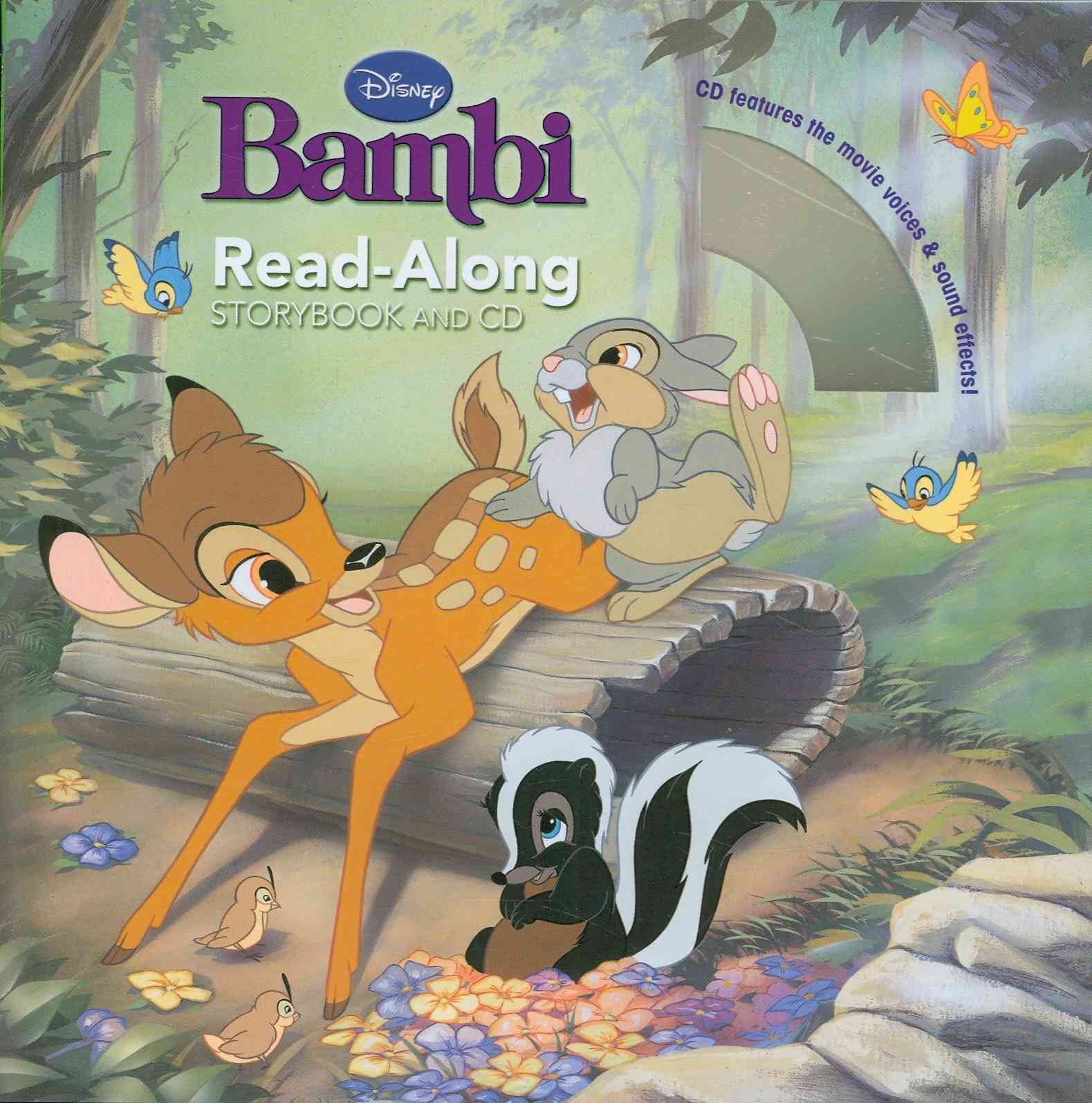 Bambi Readalong Storybook And Cd